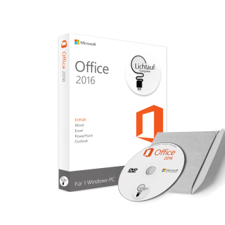 Microsoft Office 2016 als DVD