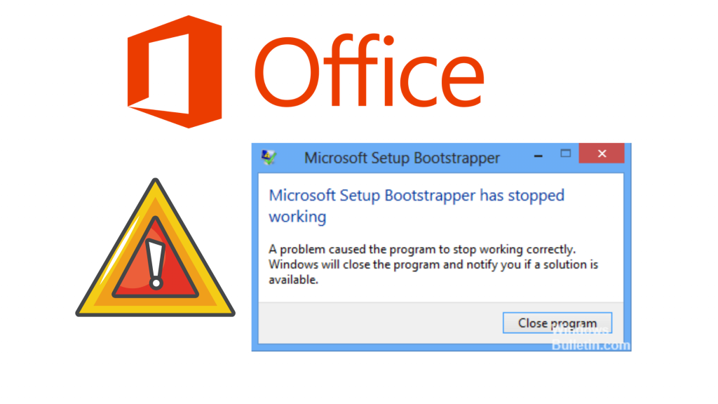 Fehler "Microsoft Bootstrapper funktioniert nicht mehr"