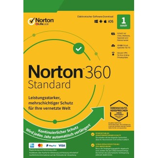 Norton 360 Standard - 1 PCs für 1 Jahr